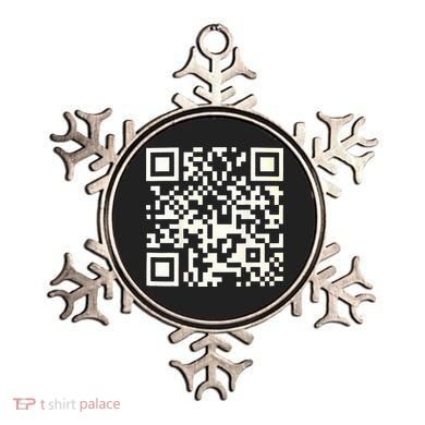 Qr President Trump 4547 Dancing Code Ornament