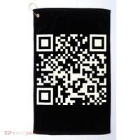 Qr President Trump 4547 Dancing Code Golf Towel thumb 0