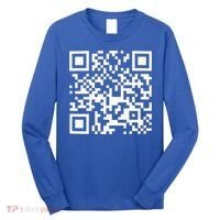 Qr President Trump 4547 Dancing Code Long Sleeve Shirt thumb 0