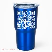 Qr President Trump 4547 Dancing Code Tumbler thumb 0