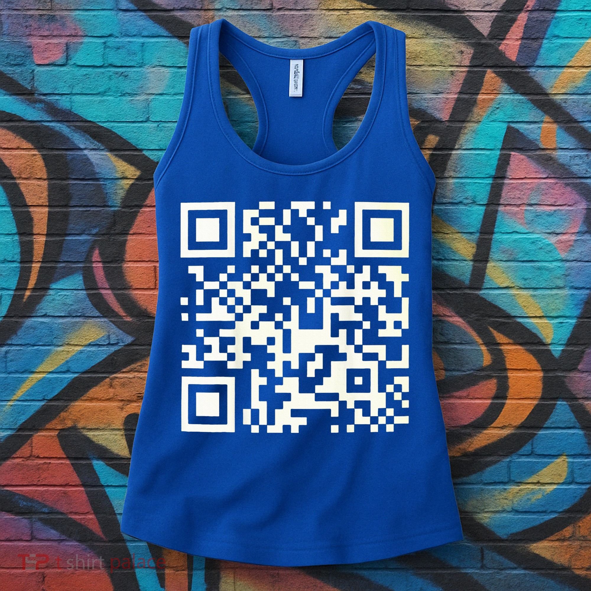 Qr President Trump 4547 Dancing Code Women's Tank Top