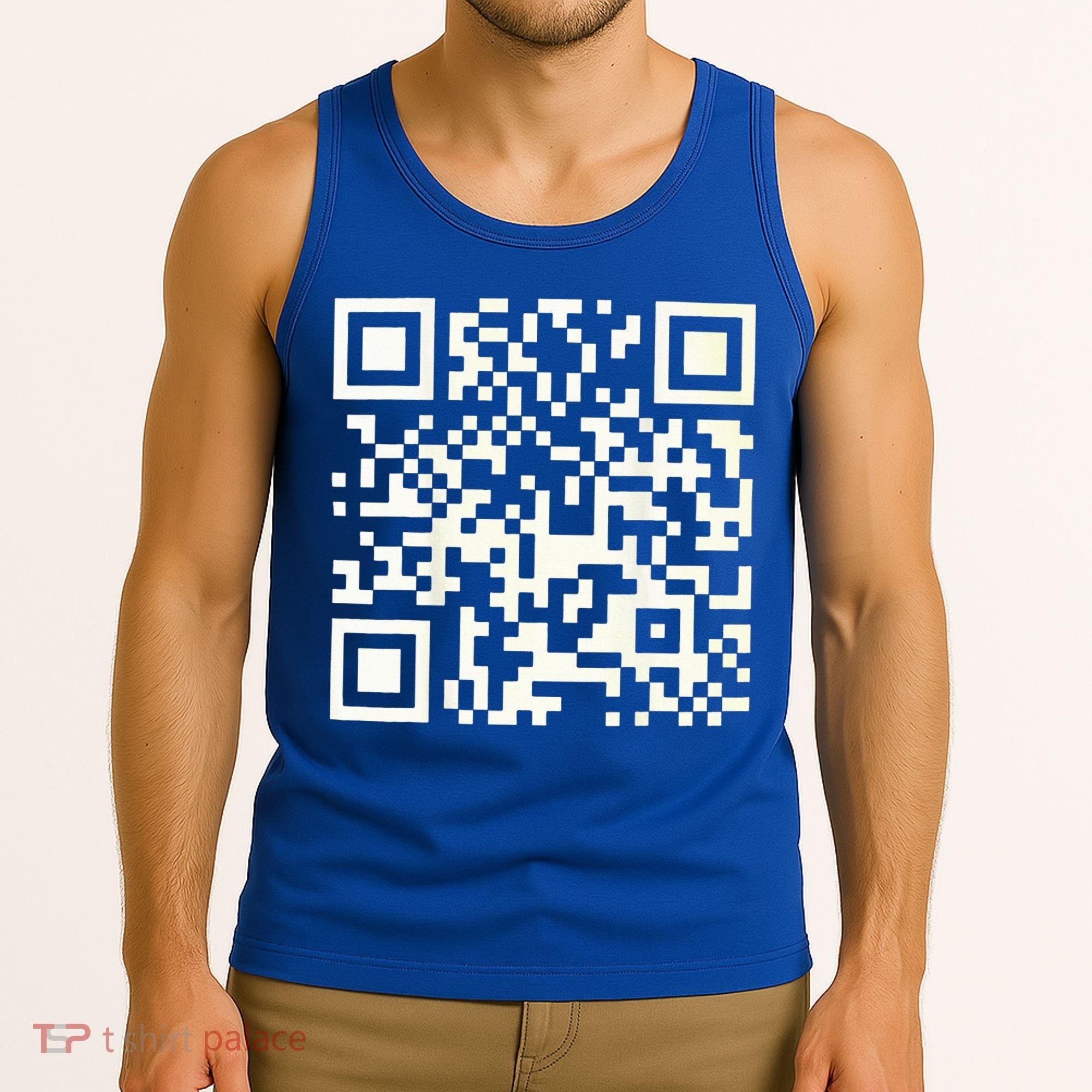 Qr President Trump 4547 Dancing Code Tank Top