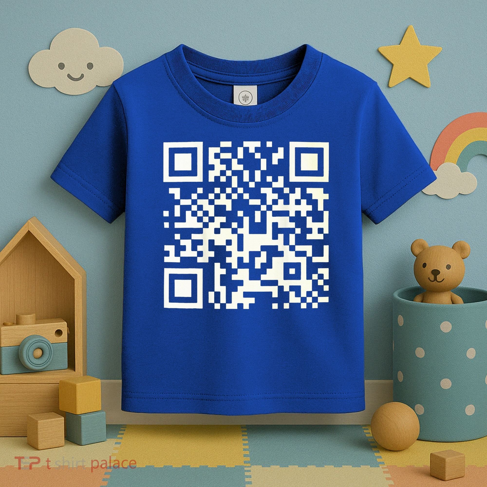 Qr President Trump 4547 Dancing Code Toddler T-Shirt