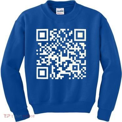 Qr President Trump 4547 Dancing Code Kids Sweatshirt