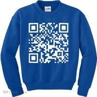 Qr President Trump 4547 Dancing Code Kids Sweatshirt thumb 0