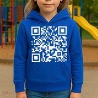 Qr President Trump 4547 Dancing Code Kids Hoodie thumb 3