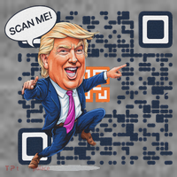 Qr President Trump Dance Code Toddler Hoodie thumb 2