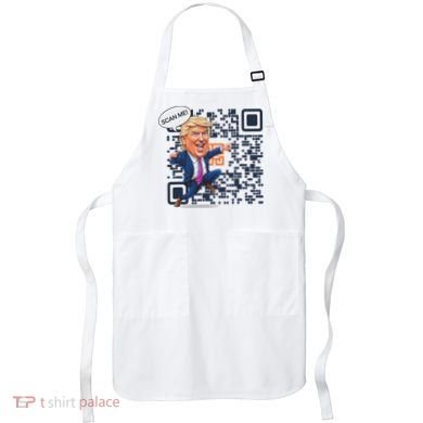 Qr President Trump Dance Code Apron