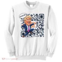 Qr President Trump Dance Code Sweatshirt thumb 0