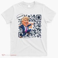 Qr President Trump Dance Code T-Shirt thumb 0