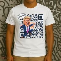 Qr President Trump Dance Code T-Shirt thumb 3