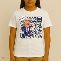 Qr President Trump Dance Code T-Shirt thumb 4