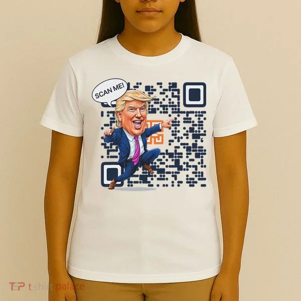 Qr President Trump Dance Code T-Shirt