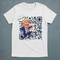 Qr President Trump Dance Code T-Shirt thumb 5