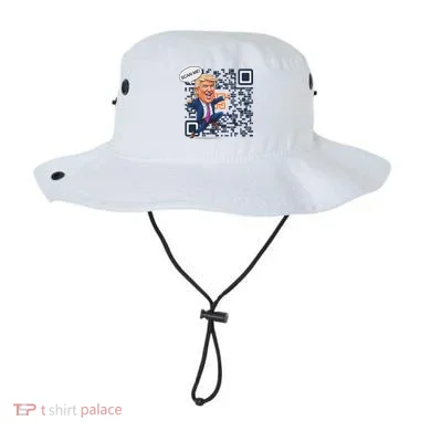Qr President Trump Dance Code Bucket Hat