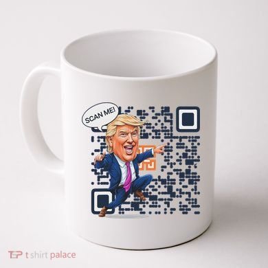 Qr President Trump Dance Code Coffee Mug