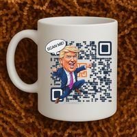 Qr President Trump Dance Code Coffee Mug thumb 2