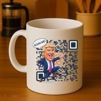 Qr President Trump Dance Code Coffee Mug thumb 4