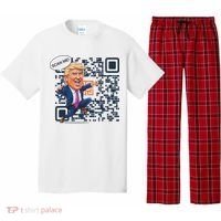 Qr President Trump Dance Code Pajama Set thumb 0