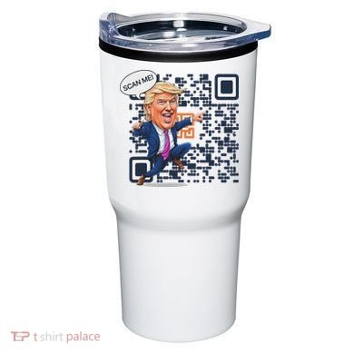 Qr President Trump Dance Code Tumbler