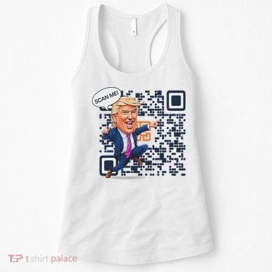 Qr President Trump Dance Code Women's Tank Top