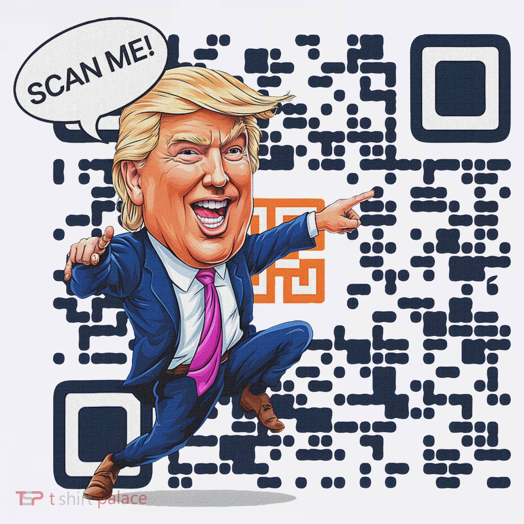 Qr President Trump Dance Code Hat