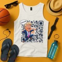 Qr President Trump Dance Code Tank Top thumb 4
