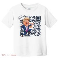 Qr President Trump Dance Code Toddler T-Shirt thumb 0