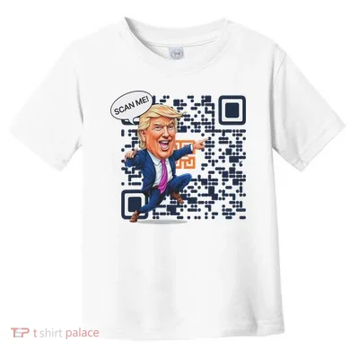 Qr President Trump Dance Code Toddler T-Shirt