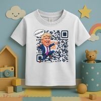 Qr President Trump Dance Code Toddler T-Shirt thumb 3