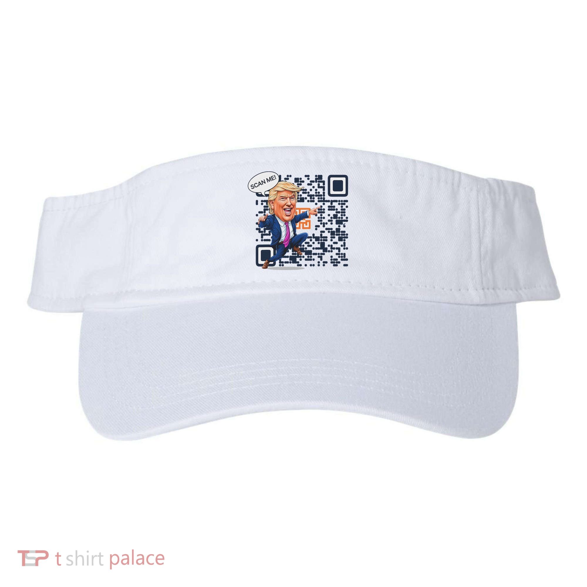 Qr President Trump Dance Code Visor