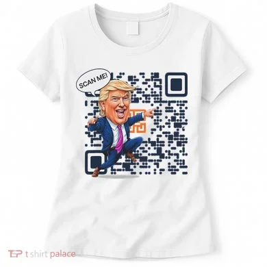 Qr President Trump Dance Code Women's T-Shirt