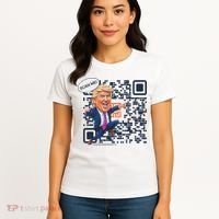 Qr President Trump Dance Code Women's T-Shirt thumb 4
