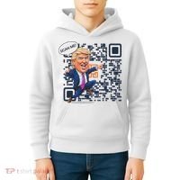 Qr President Trump Dance Code Kids Hoodie thumb 4