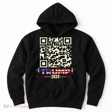 Qr President Trump 4547 Trump Dancing Code Hoodie