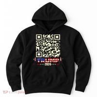 Qr President Trump 4547 Trump Dancing Code Hoodie thumb 0