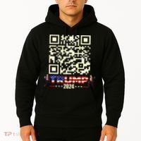Qr President Trump 4547 Trump Dancing Code Hoodie thumb 2