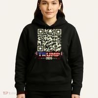 Qr President Trump 4547 Trump Dancing Code Hoodie thumb 5
