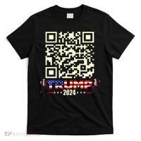 Qr President Trump 4547 Trump Dancing Code T-Shirt thumb 0