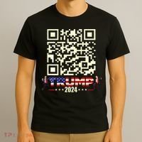 Qr President Trump 4547 Trump Dancing Code T-Shirt thumb 3