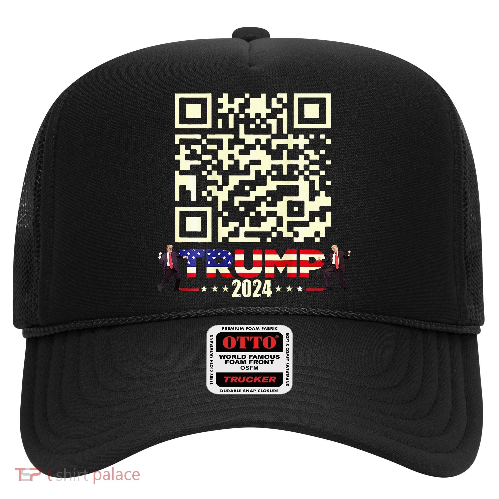 Qr President Trump 4547 Trump Dancing Code Hat