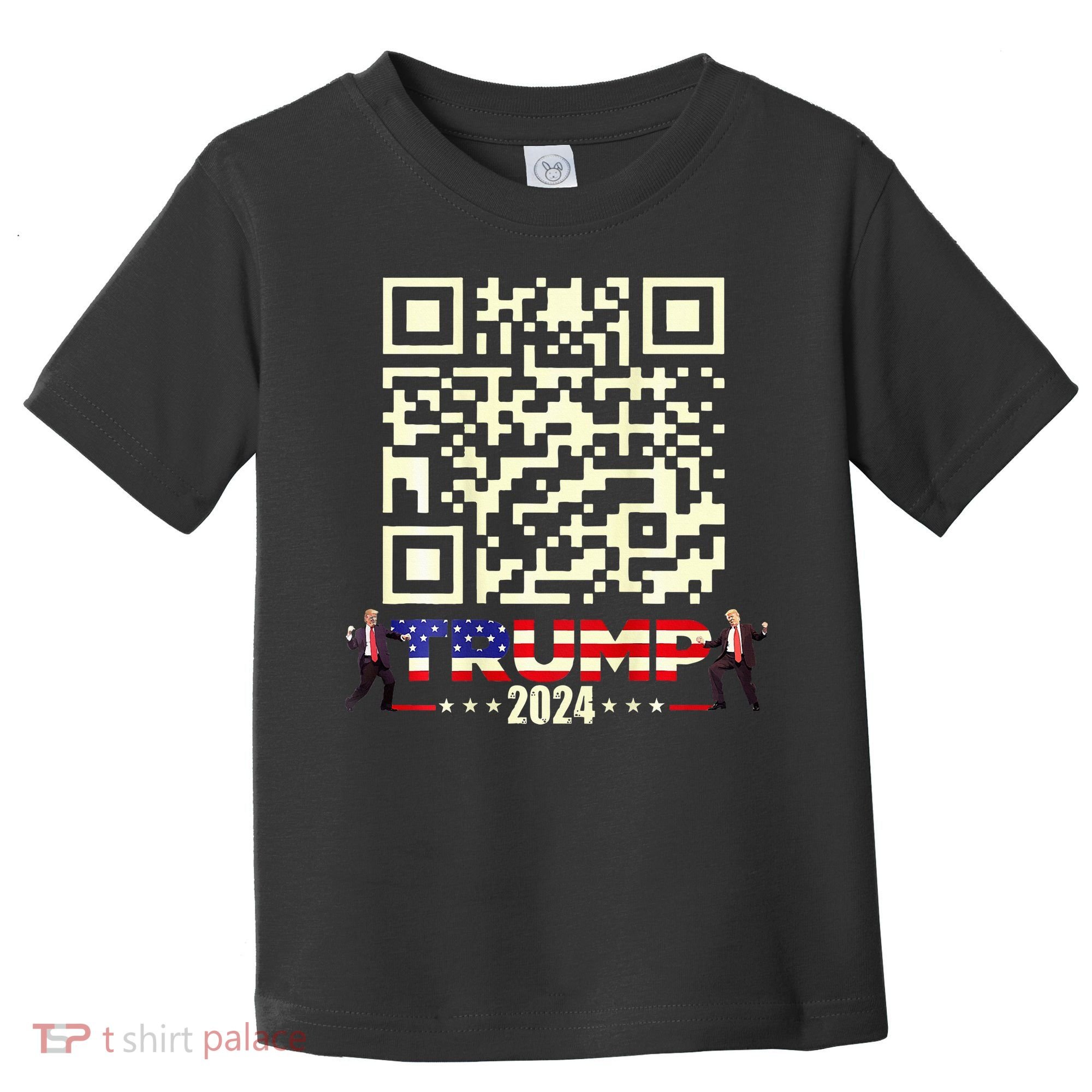 Qr President Trump 4547 Trump Dancing Code Toddler T-Shirt