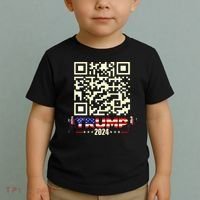 Qr President Trump 4547 Trump Dancing Code Toddler T-Shirt thumb 2