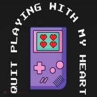 Quit Playing With My Heart Retro Video Game Coaster thumb 2