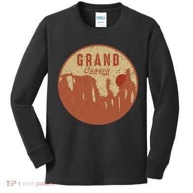 Grand Canyon National Park Kids Long Sleeve Shirt