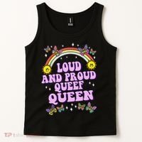 Queef Queen Embarrassing Queefed Inappropriate Queefing Tank Top thumb 2