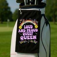 Queef Queen Embarrassing Queefed Inappropriate Queefing Golf Towel thumb 2