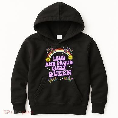 Queef Queen Embarrassing Queefed Inappropriate Queefing Kids Hoodie