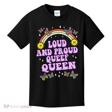 Queef Queen Embarrassing Queefed Inappropriate Queefing Kids T-Shirt