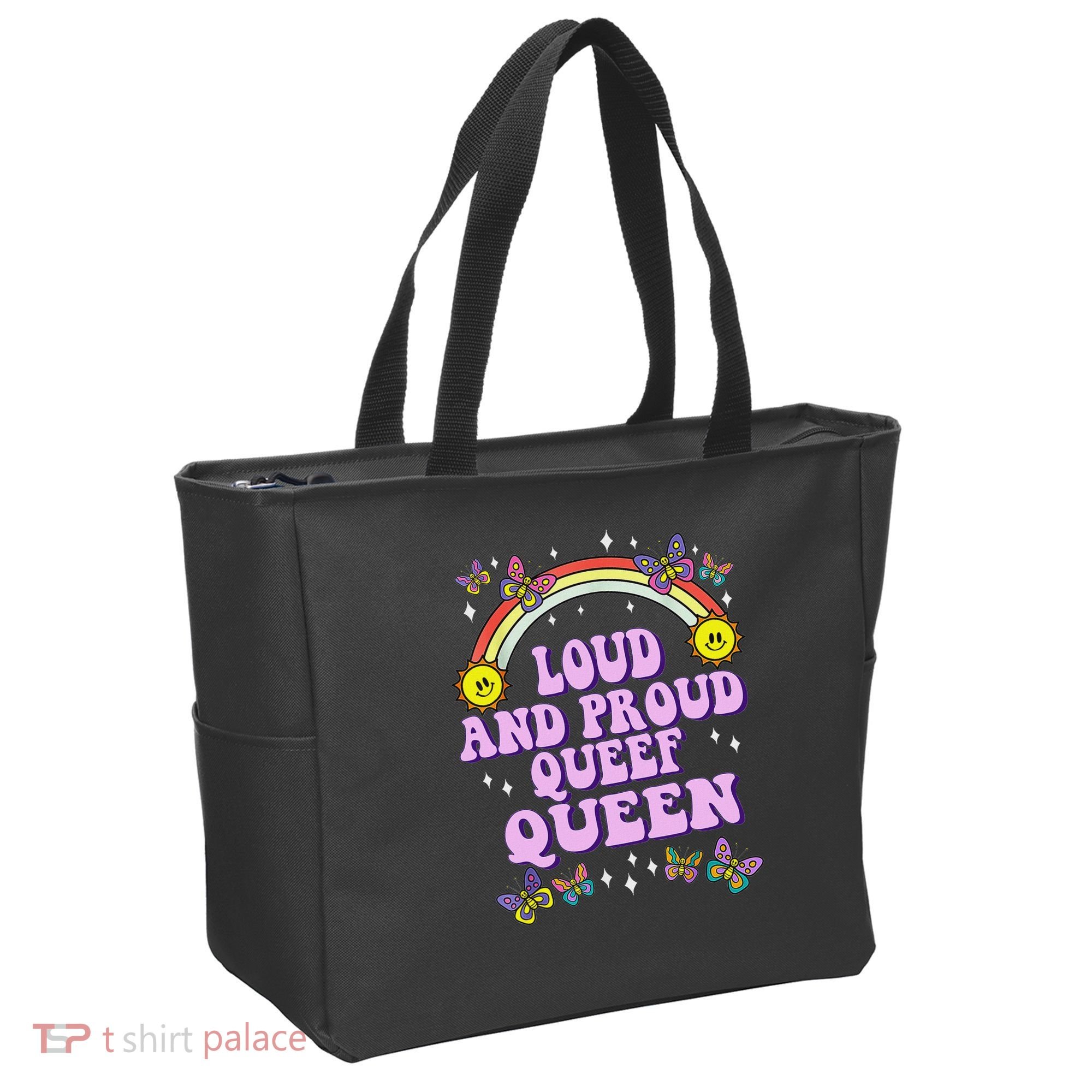 Queef Queen Embarrassing Queefed Inappropriate Queefing Tote Bag